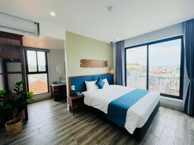 Camera Deluxe doppia o twin con vista mare — The Light Hotel